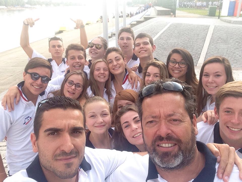 selfie équipe de France junior 2015